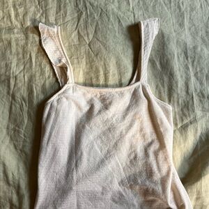 Marine Layer White Tank Top